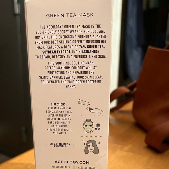 🆕 Aceology Green Tea Mask - NIB - Picture 6 of 8